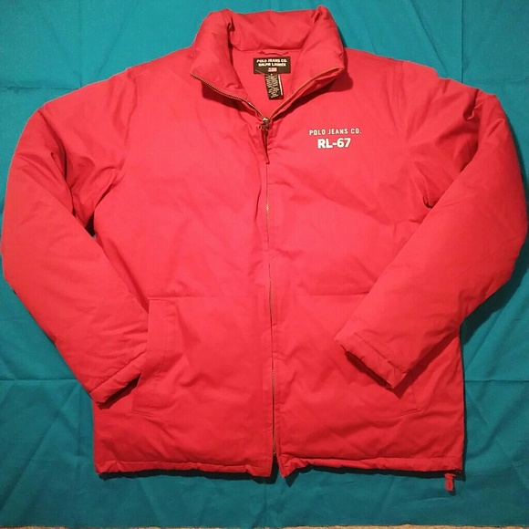 polo jeans co ralph lauren puffer jacket